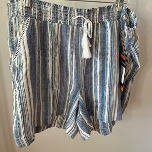 Costco linen shorts